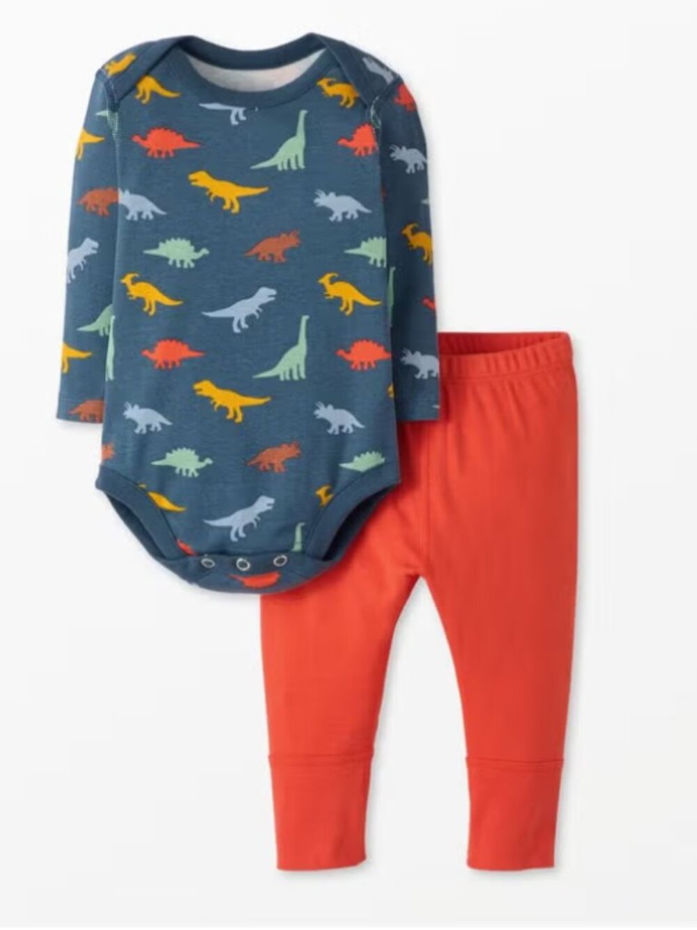 Hanna Andersson Dinosaur Wiggle Set
